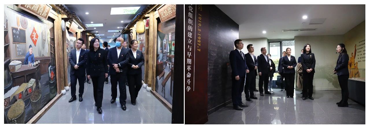 九巨龙物业党支部参观